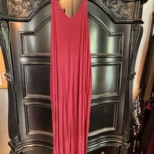 Lulus S/M Wine Color Maxi Dress